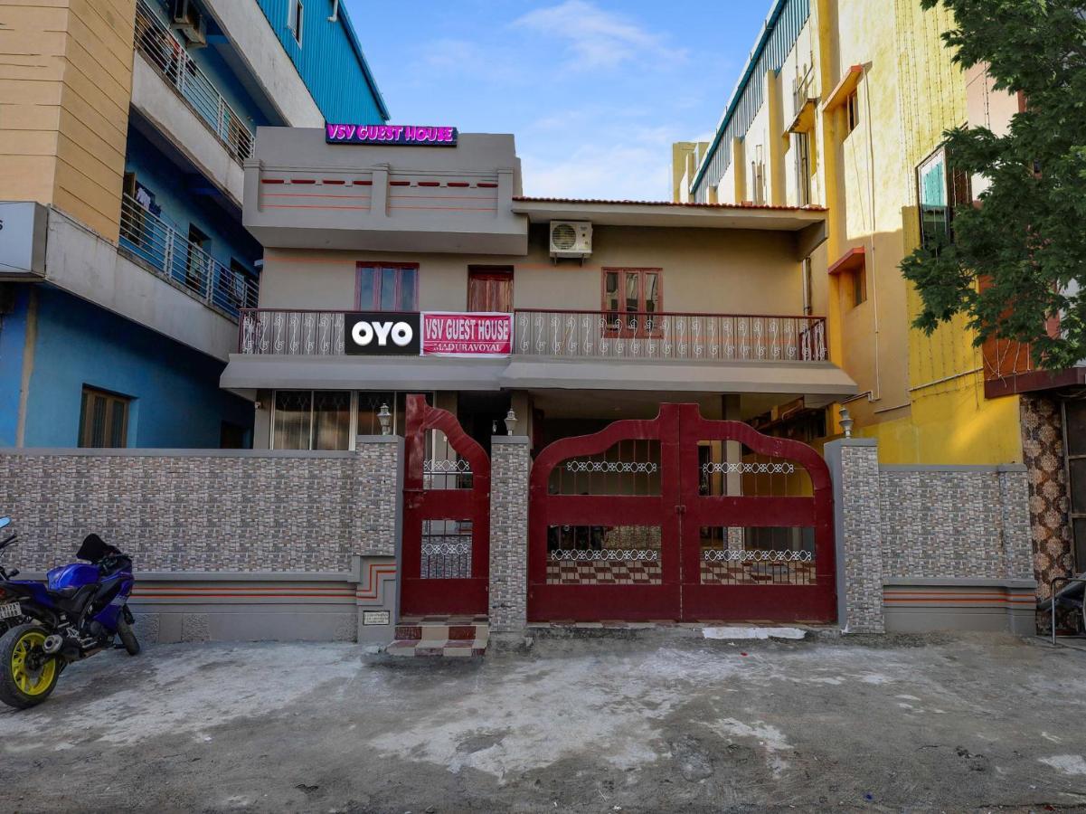 Super Hotel O Vsv Guest House Maduravoyal Chennai Luaran gambar