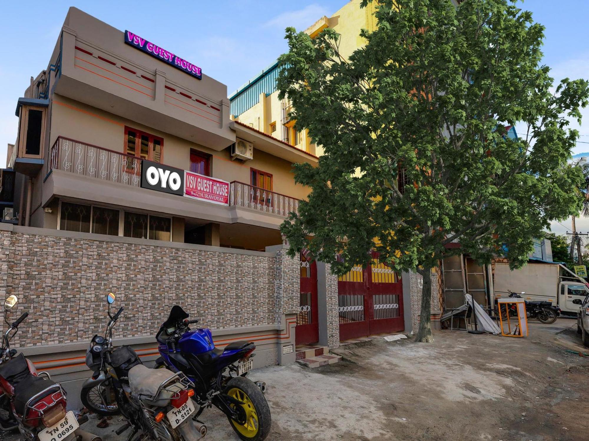 Super Hotel O Vsv Guest House Maduravoyal Chennai Luaran gambar